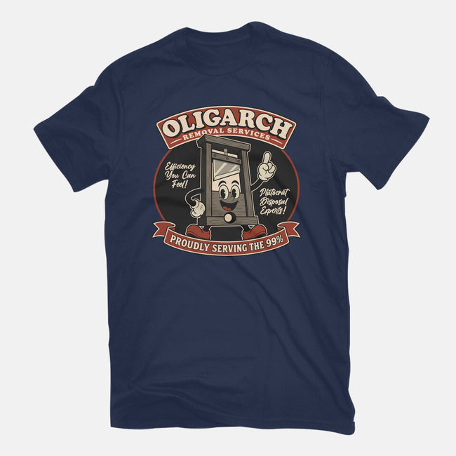 Oligarch Removal Services-Womens-Fitted-Tee-RoboMega
