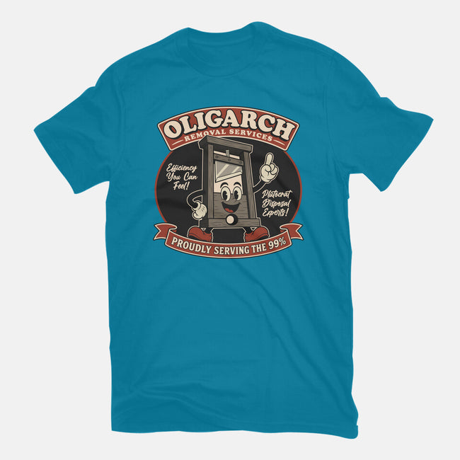 Oligarch Removal Services-Unisex-Basic-Tee-RoboMega