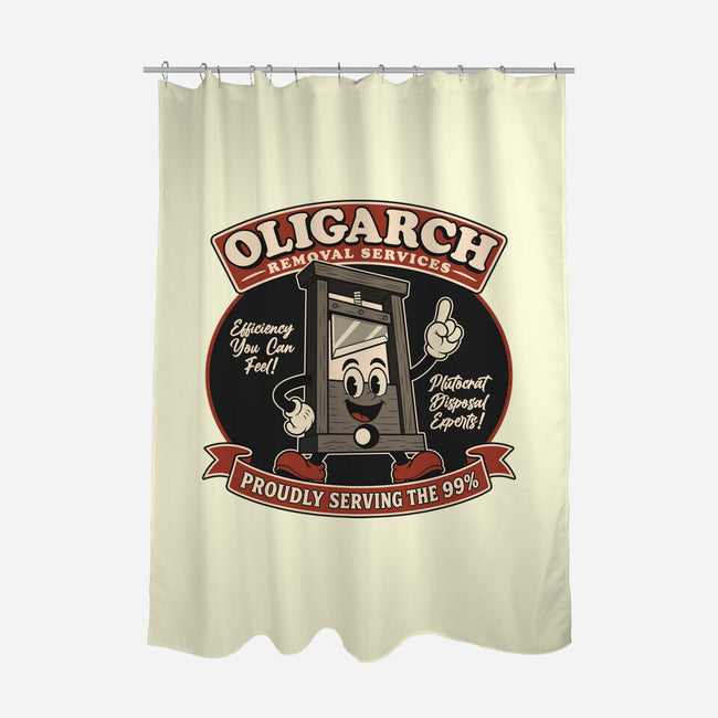 Oligarch Removal Services-None-Polyester-Shower Curtain-RoboMega