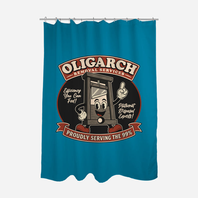 Oligarch Removal Services-None-Polyester-Shower Curtain-RoboMega