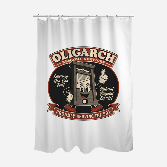 Oligarch Removal Services-None-Polyester-Shower Curtain-RoboMega