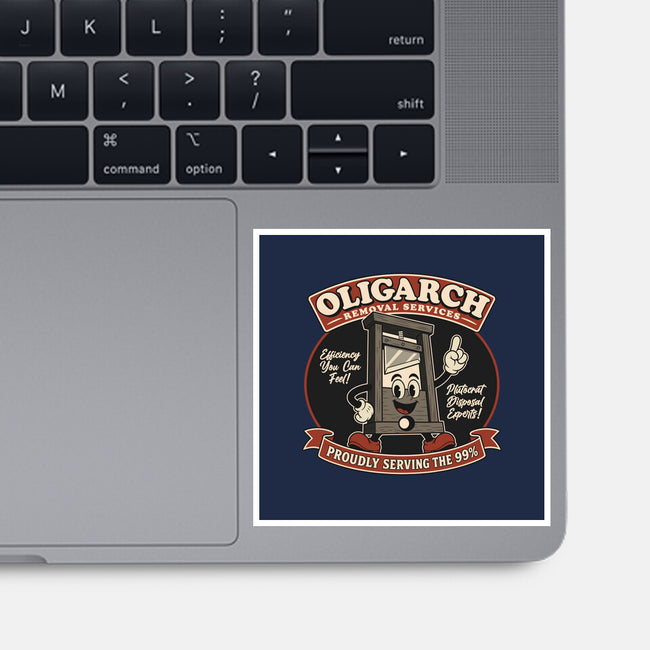Oligarch Removal Services-None-Glossy-Sticker-RoboMega