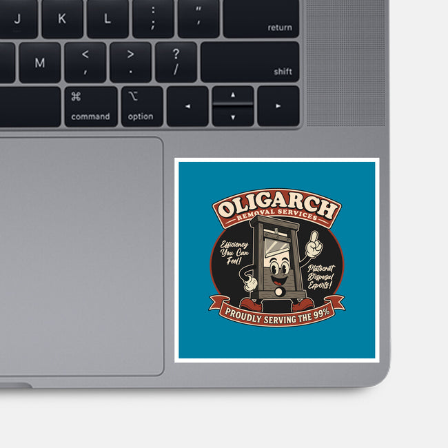 Oligarch Removal Services-None-Glossy-Sticker-RoboMega