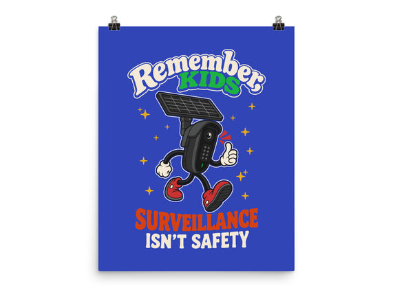 Surveillance Isn't Safety
