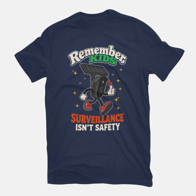 Surveillance Isn't Safety-Youth-Basic-Tee-RoboMega
