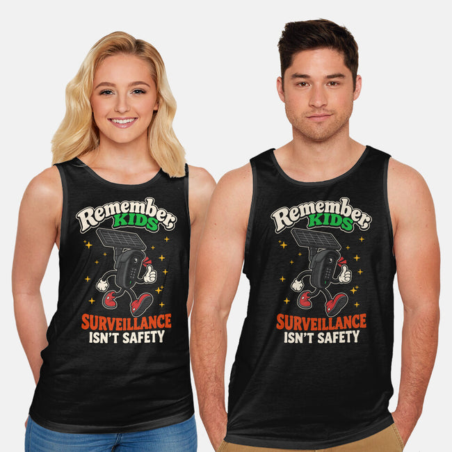 Surveillance Isn't Safety-Unisex-Basic-Tank-RoboMega