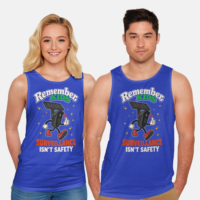 Surveillance Isn't Safety-Unisex-Basic-Tank-RoboMega