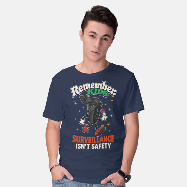 Surveillance Isn't Safety-Mens-Basic-Tee-RoboMega