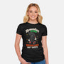 Surveillance Isn't Safety-Womens-Fitted-Tee-RoboMega
