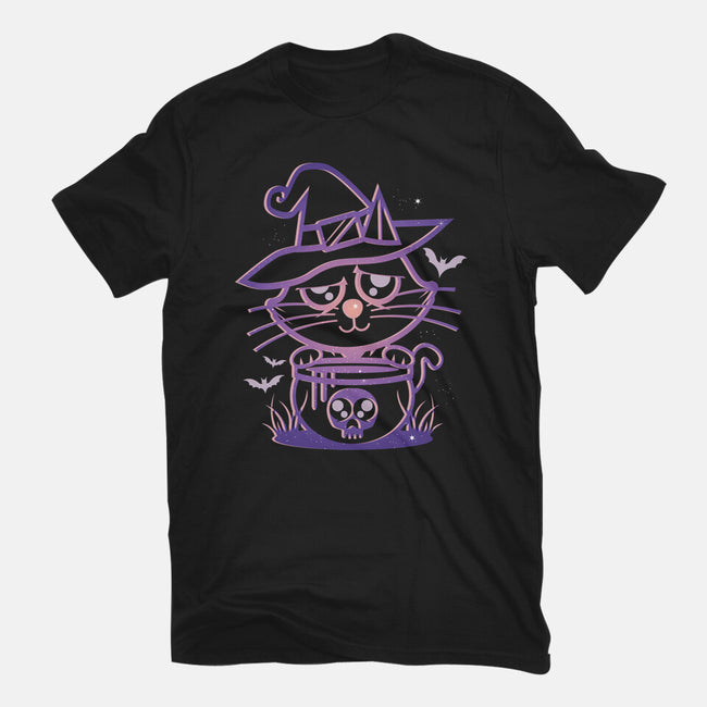 Starry Cat Witch-Mens-Premium-Tee-jrberger