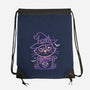 Starry Cat Witch-None-Drawstring-Bag-jrberger
