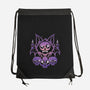 Starry Bat Skull-None-Drawstring-Bag-jrberger