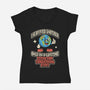I Survived Another Extinction Event-Womens-V-Neck-Tee-RoboMega