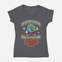 I Survived Another Extinction Event-Womens-V-Neck-Tee-RoboMega