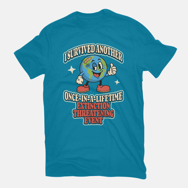 I Survived Another Extinction Event-Mens-Premium-Tee-RoboMega