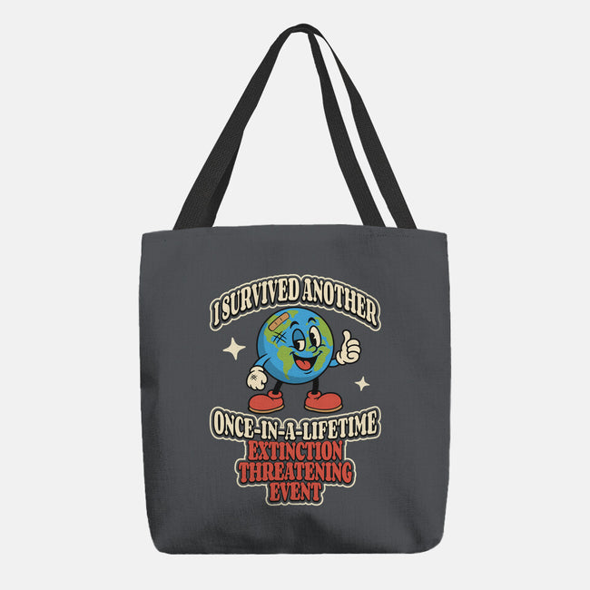 I Survived Another Extinction Event-None-Basic Tote-Bag-RoboMega