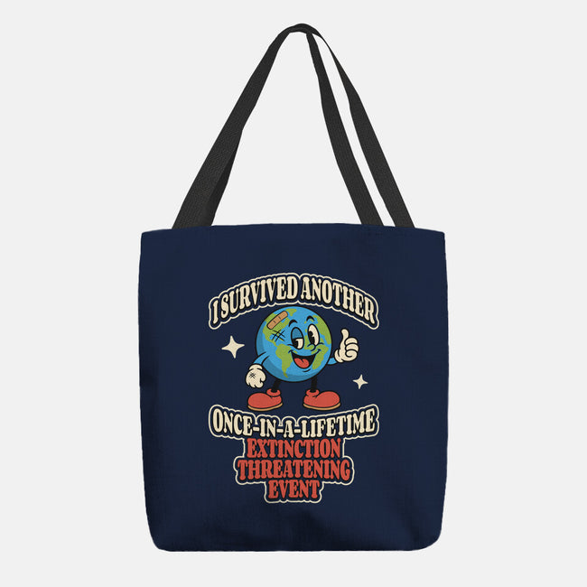 I Survived Another Extinction Event-None-Basic Tote-Bag-RoboMega