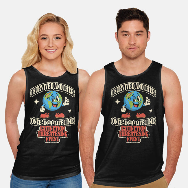 I Survived Another Extinction Event-Unisex-Basic-Tank-RoboMega