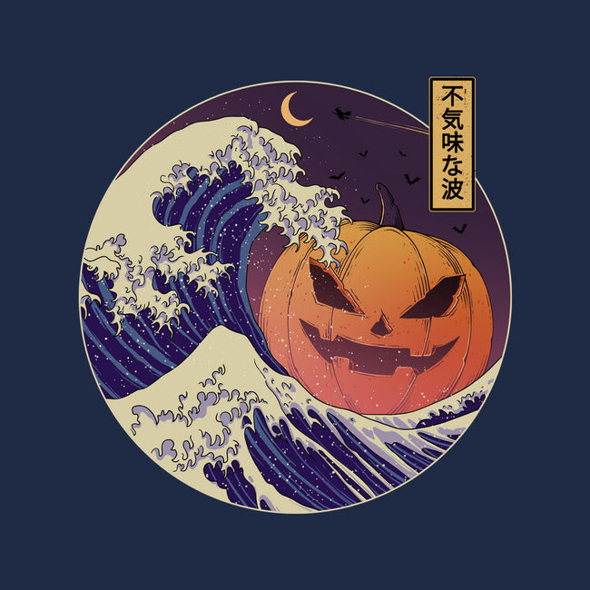 The Great Spooky Wave-Womens-Racerback-Tank-GODZILLARGE