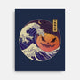 The Great Spooky Wave-None-Stretched-Canvas-GODZILLARGE
