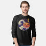 The Great Spooky Wave-Mens-Long Sleeved-Tee-GODZILLARGE