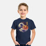 The Great Spooky Wave-Youth-Basic-Tee-GODZILLARGE