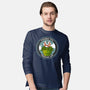 Piranha Pipe Conspiracy Club-Mens-Long Sleeved-Tee-GODZILLARGE