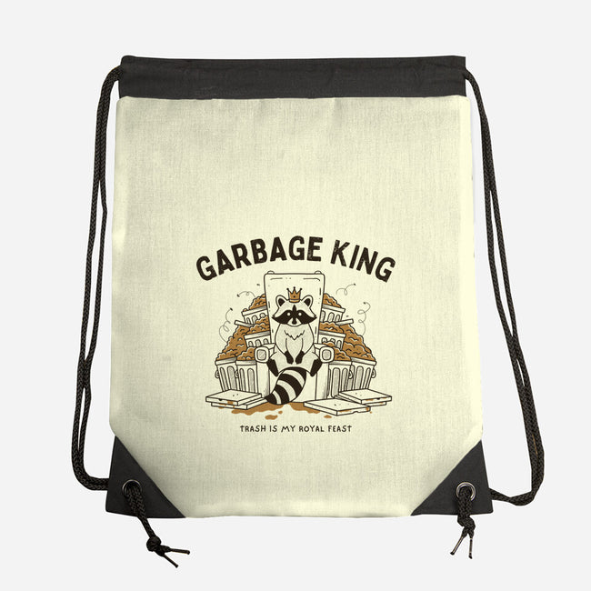 Garbage King-None-Drawstring-Bag-GODZILLARGE