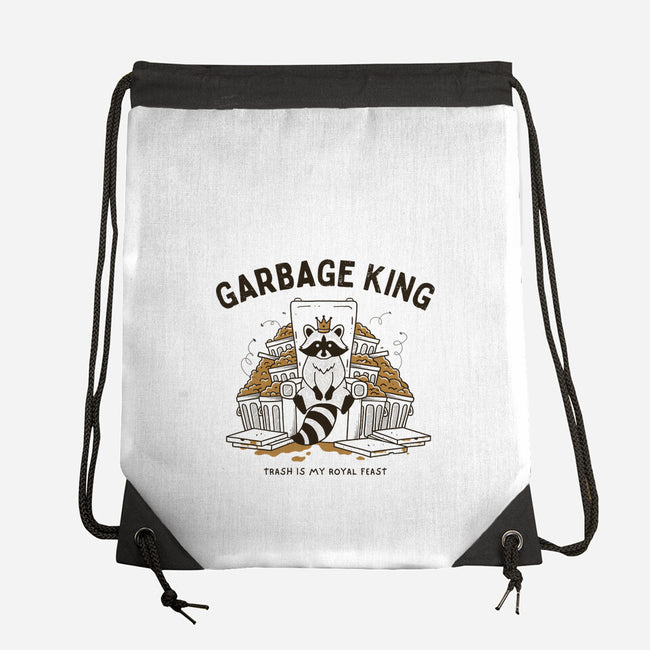 Garbage King-None-Drawstring-Bag-GODZILLARGE
