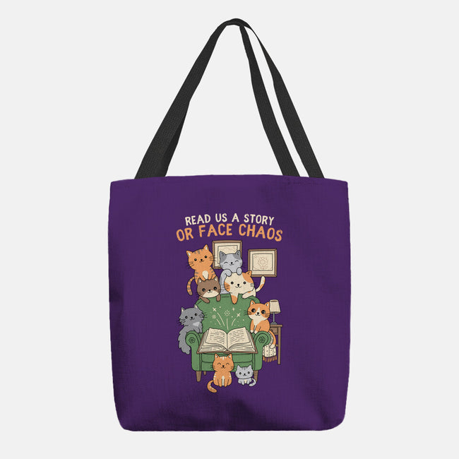 Read Us A Story-None-Basic Tote-Bag-GODZILLARGE