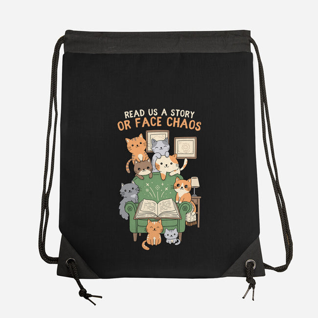 Read Us A Story-None-Drawstring-Bag-GODZILLARGE