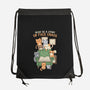 Read Us A Story-None-Drawstring-Bag-GODZILLARGE