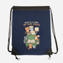Read Us A Story-None-Drawstring-Bag-GODZILLARGE