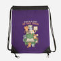 Read Us A Story-None-Drawstring-Bag-GODZILLARGE