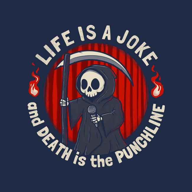 Grim Reaper Stand Up Comedy-Womens-V-Neck-Tee-Danhood