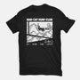 Rad Cat Surf Club-Womens-Basic-Tee-Foksy Art