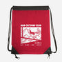 Rad Cat Surf Club-None-Drawstring-Bag-Foksy Art