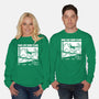 Rad Cat Surf Club-Unisex-Crew Neck-Sweatshirt-Foksy Art