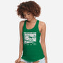 Rad Cat Surf Club-Womens-Racerback-Tank-Foksy Art