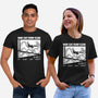 Rad Cat Surf Club-Unisex-Basic-Tee-Foksy Art