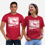 Rad Cat Surf Club-Unisex-Basic-Tee-Foksy Art