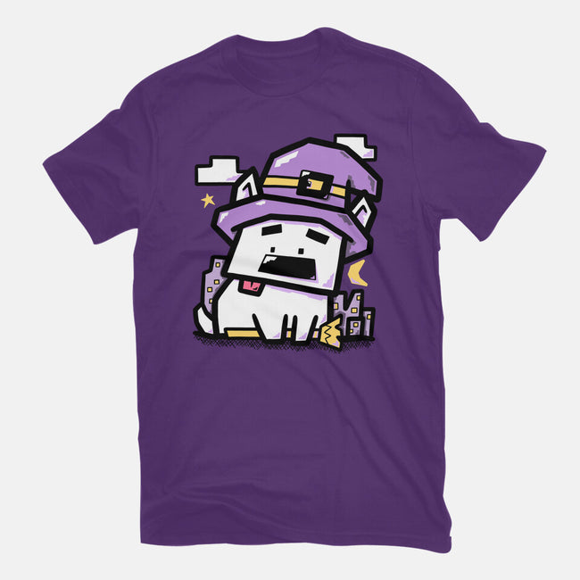 Witch Dog Doodle-Mens-Premium-Tee-bloomgrace28