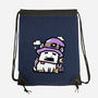 Witch Dog Doodle-None-Drawstring-Bag-bloomgrace28
