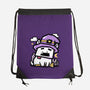 Witch Dog Doodle-None-Drawstring-Bag-bloomgrace28