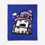 Witch Dog Doodle-None-Fleece-Blanket-bloomgrace28