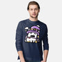 Witch Dog Doodle-Mens-Long Sleeved-Tee-bloomgrace28