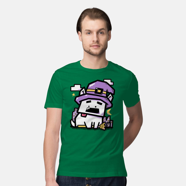 Witch Dog Doodle-Mens-Premium-Tee-bloomgrace28