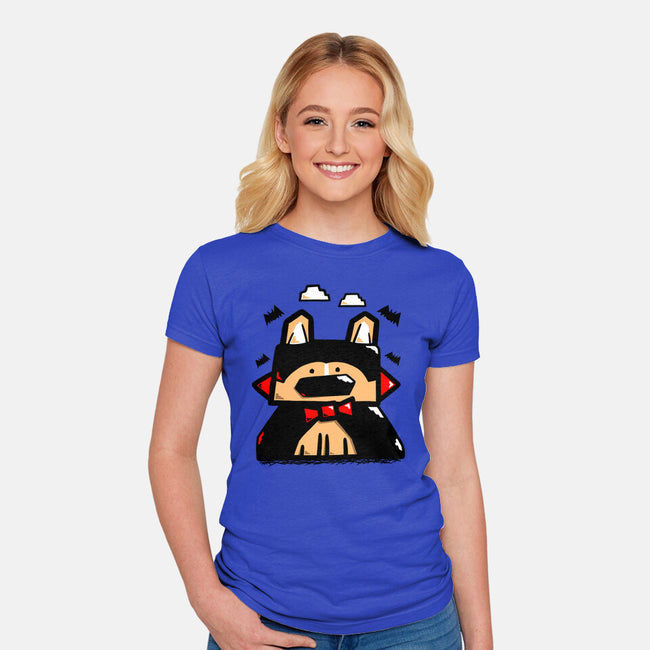 Vamp Doc Doodle-Womens-Fitted-Tee-bloomgrace28