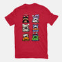 Halloween Dogs-Womens-Basic-Tee-bloomgrace28