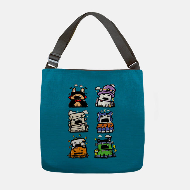 Halloween Dogs-None-Adjustable Tote-Bag-bloomgrace28